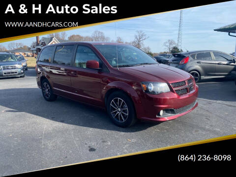 2017 Dodge Grand Caravan for sale at A & H Auto Sales in Greenville SC