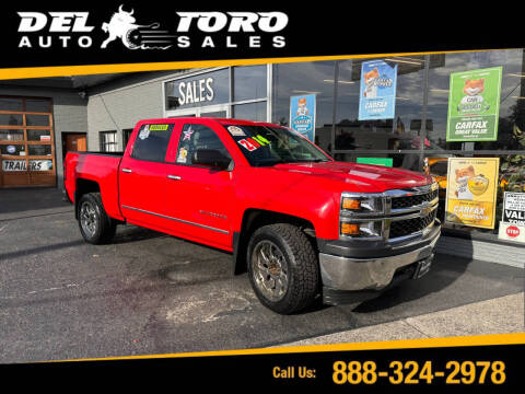 2014 Chevrolet Silverado 1500 for sale at DEL TORO AUTO SALES in Auburn WA