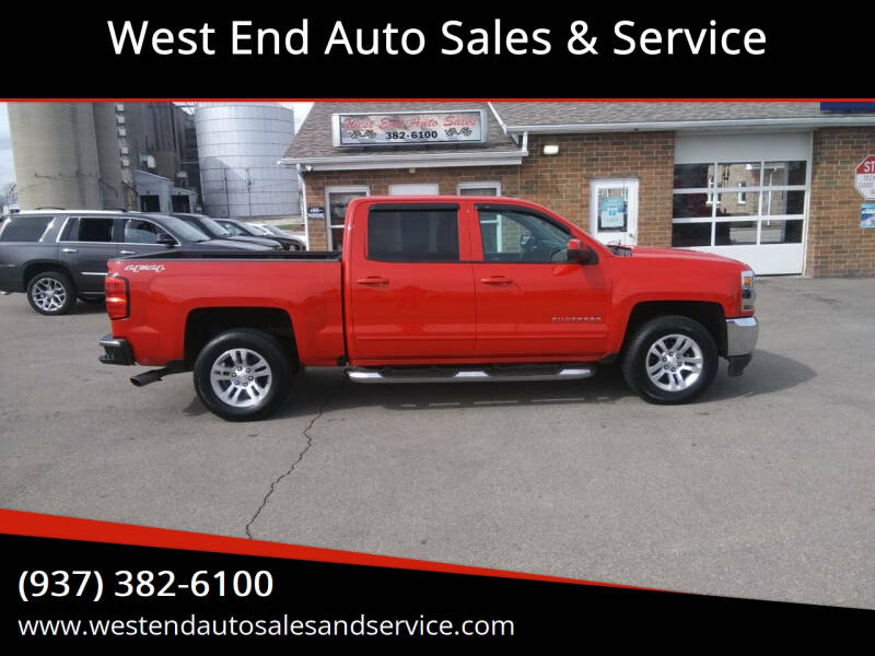 2016 Chevrolet Silverado 1500 for sale at West End Auto Sales & Service in Wilmington OH