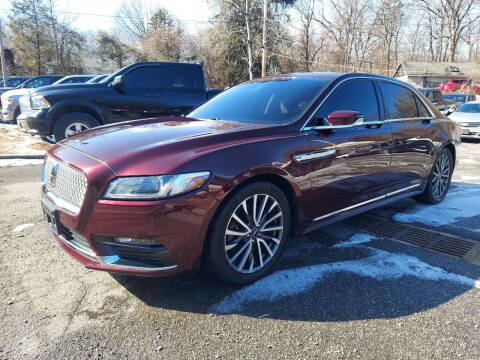 2017 Lincoln Continental for sale at AMA Auto Sales LLC in Ringwood NJ