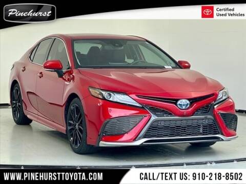 2021 Toyota Camry Hybrid for sale at PHIL SMITH AUTOMOTIVE GROUP - Pinehurst Toyota Hyundai in Southern Pines NC