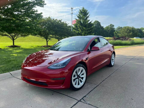 2022 Tesla Model 3 for sale at Q and A Motors in Saint Louis MO