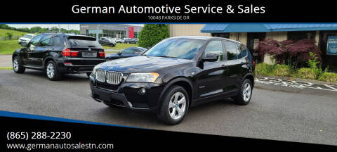 2011 BMW X3 for sale at German Automotive Service & Sales in Knoxville TN