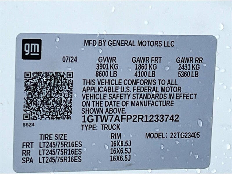 2024 GMC Savana 2500