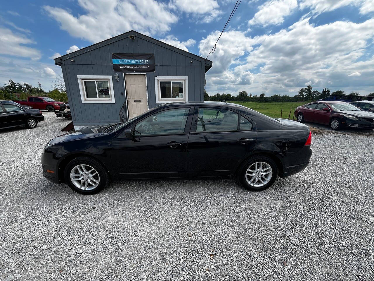 2012 Ford Fusion for sale at Quartz Auto Sales in Indianapolis, IN