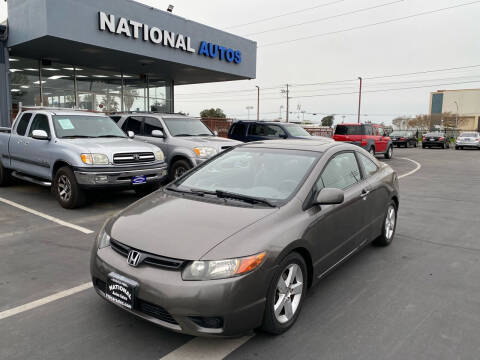 2008 Honda Civic for sale at National Autos Sales in Sacramento CA