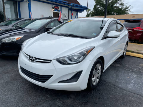 2016 Hyundai Elantra for sale at Capital Motors in Richmond VA