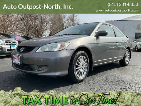 2005 Honda Civic for sale at Auto Outpost-North, Inc. in McHenry IL