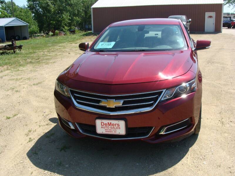 2017 Chevrolet Impala for sale at DeMers Auto Sales in Winner SD