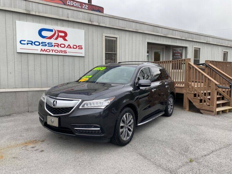 2014 Acura MDX for sale at CROSSROADS MOTORS in Knoxville TN