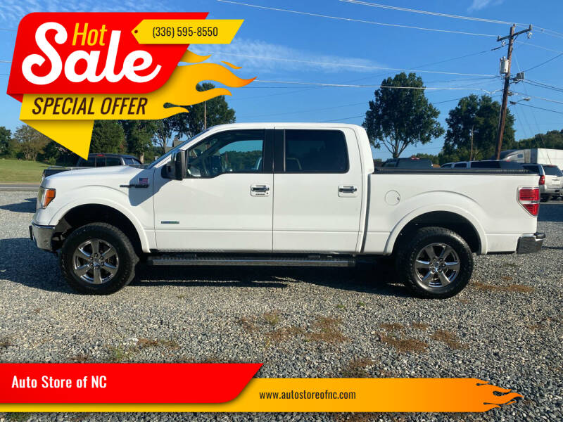 2012 Ford F-150 for sale at Auto Store of NC in Walkertown NC