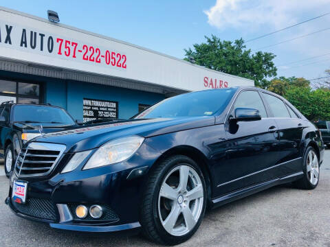 2010 Mercedes-Benz E-Class for sale at Trimax Auto Group in Norfolk VA