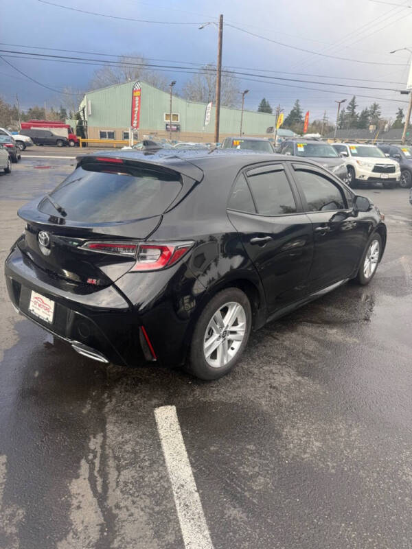 2022 Toyota Corolla Hatchback SE