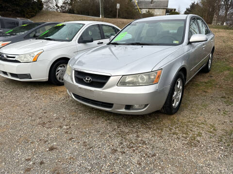 2006 Hyundai Sonata for sale at Motley's Auto World in Danville VA