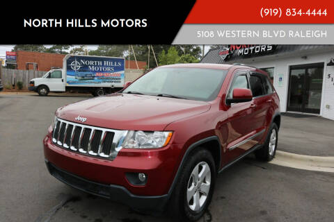 2013 Jeep Grand Cherokee for sale at NORTH HILLS MOTORS in Raleigh NC