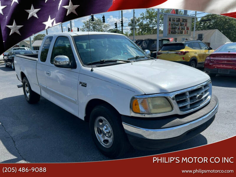 2001 Ford F-150 for sale at PHILIP'S MOTOR CO INC in Haleyville AL