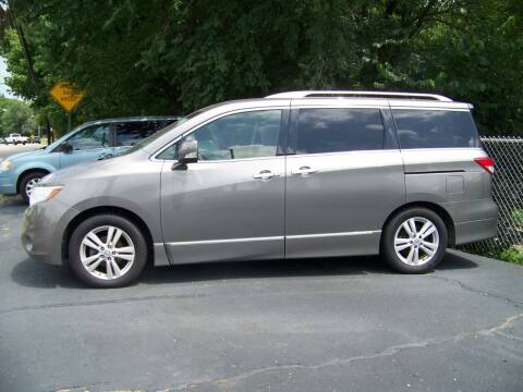 2014 Nissan Quest for sale at lemity motor sales in Zanesville OH