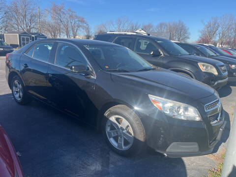 2013 Chevrolet Malibu for sale at HEDGES USED CARS in Carleton MI