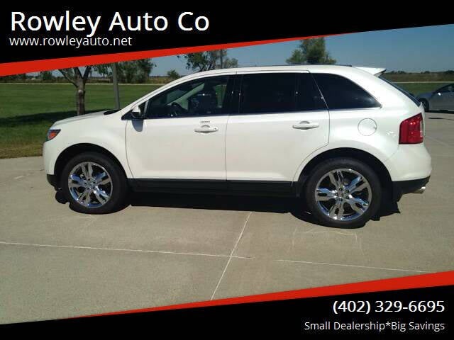 2014 Ford Edge for sale at Rowley Auto Co in Pierce, NE