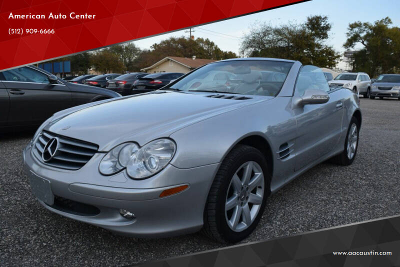 2003 Mercedes-Benz SL-Class for sale at American Auto Center in Austin TX