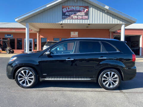 2014 Kia Sorento for sale at Sunset Auto Sales in Paragould AR