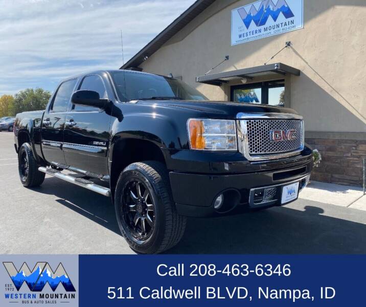 2013 GMC Sierra 1500 for sale at Western Mountain Bus & Auto Sales in Nampa ID