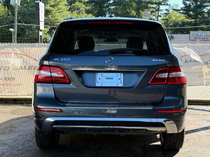 2012 Mercedes-Benz M-Class ML 550