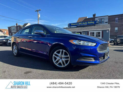 2015 Ford Fusion for sale at Sharon Hill Auto Sales LLC in Sharon Hill PA