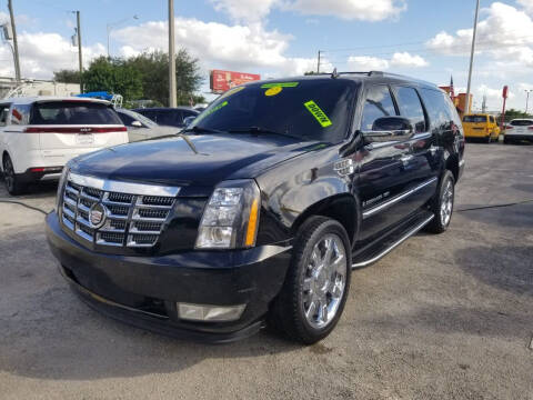 2008 Cadillac Escalade ESV for sale at Vicky Auto Sales llc in Miami FL