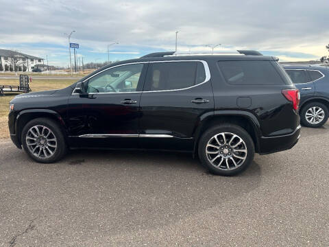 2021 GMC Acadia for sale at Mays Auto Sales and Services in Stanley WI