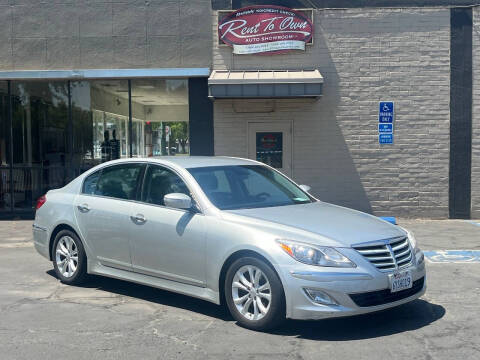 2013 Hyundai Genesis for sale at Rent To Own Auto Showroom - Finance Inventory in Modesto CA