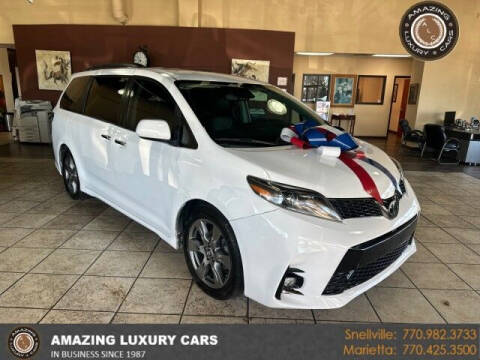 2019 Toyota Sienna for sale at Amazing Luxury Cars in Snellville GA