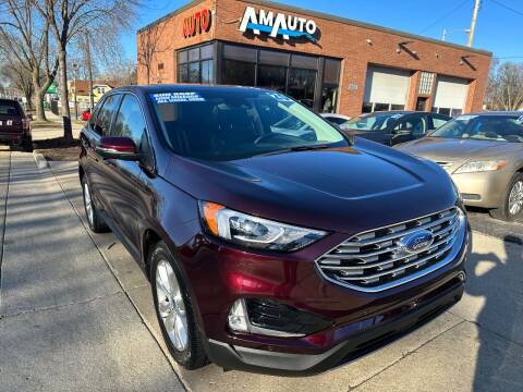 2020 Ford Edge for sale at AM AUTO SALES LLC in Milwaukee WI