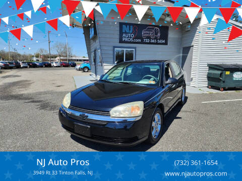 2005 Chevrolet Malibu for sale at NJ Auto Pros in Tinton Falls NJ