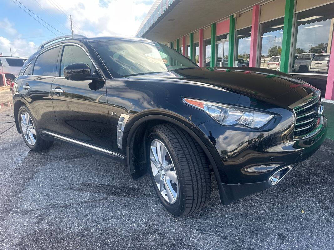 2016 INFINITI QX70 for sale at Tropical Auto Sales in North Palm Beach, FL