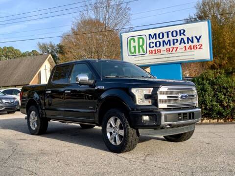 2016 Ford F-150 for sale at GR Motor Company in Garner NC