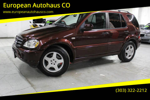 2000 Mercedes-Benz M-Class for sale at European Autohaus CO in Denver CO