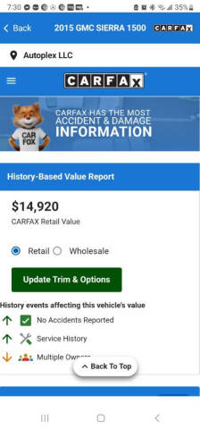 2015 GMC Sierra 1500 SLE