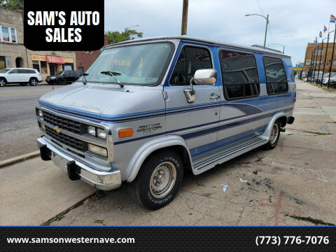 1995 Chevrolet Chevy Van for sale at SAM'S AUTO SALES in Chicago IL