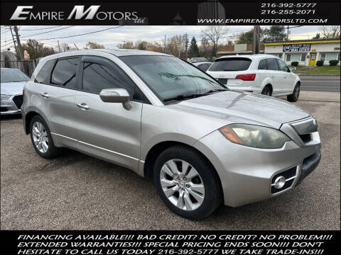 2010 Acura RDX for sale at Empire Motors LTD in Cleveland OH