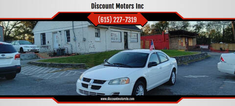 2006 Dodge Stratus for sale at Discount Motors Inc in Nashville TN