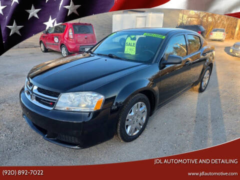 2014 Dodge Avenger for sale at JDL Automotive and Detailing in Plymouth WI