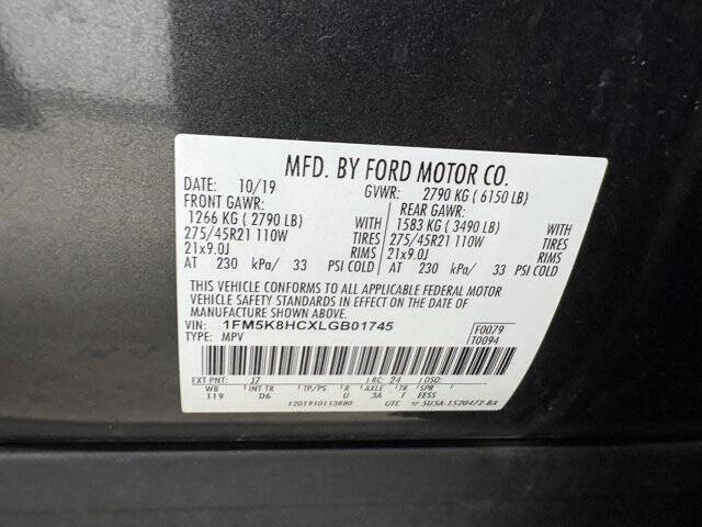 2020 Ford Explorer Platinum