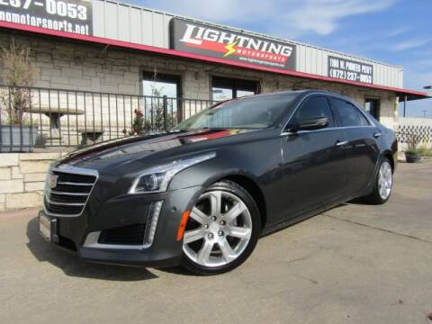 2015 Cadillac CTS for sale at Lightning Motorsports in Grand Prairie TX