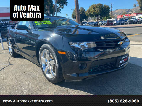2015 Chevrolet Camaro for sale at Auto Max of Ventura in Ventura CA