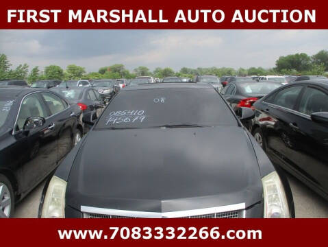 2008 Cadillac CTS for sale at First Marshall Auto Auction in Harvey IL