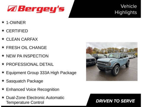 2022 Ford Bronco Badlands Advanced