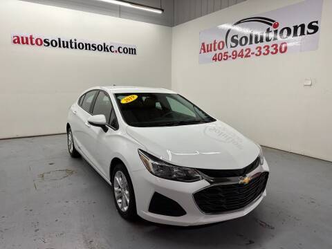 2019 Chevrolet Cruze for sale at Auto Solutions in Warr Acres OK