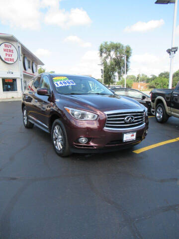 2013 Infiniti JX35 for sale at Auto Land Inc in Crest Hill IL