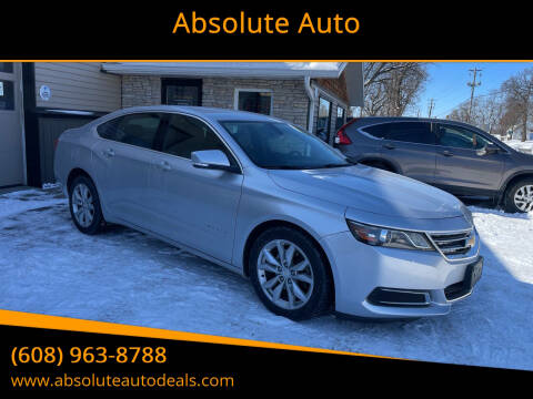 2016 Chevrolet Impala for sale at Absolute Auto in Baraboo WI